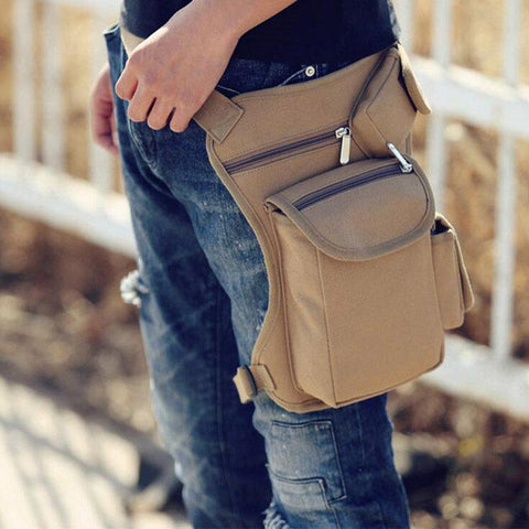 Vintage Brown Belt Bag Travel