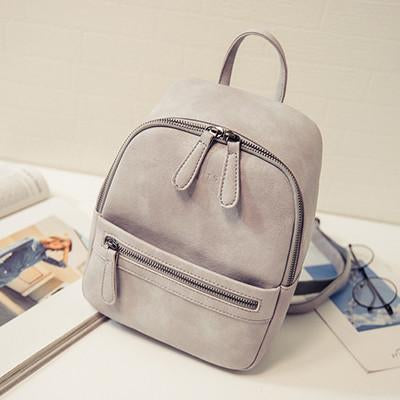 Leather Backpack for Ladies