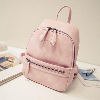 Leather Backpack for Ladies